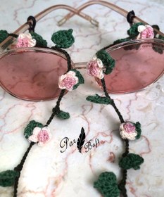 تصویر بند عینک گلی 