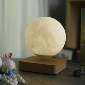 تصویر لامپ هوشمند ماه معلق Floating Moon Lamp 