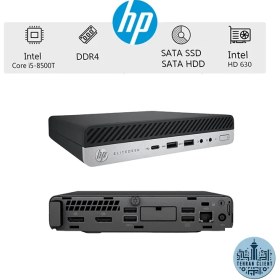 تصویر مینی پی سی (HP EliteDesk 800 G4 (Core i5-8500T 