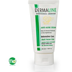 تصویر کرم ضد جوش بی رنگ DERMALINE Dermaline Colorless Anti Acne Cream