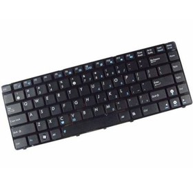 تصویر کیبورد لپ تاپ ایسوس مدل K43S فلت کج با فریم ا ASUS K43S Notebook Keyboard ASUS K43S Notebook Keyboard