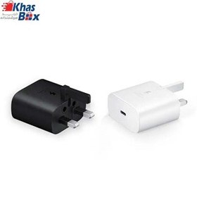 تصویر آداپتور شارژ سامسونگ 25 وات مدل PD Adaptor تایپ سی | اورجینال 