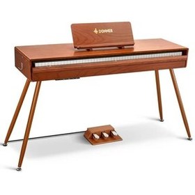 تصویر پیانو DDP 80 PRO SOLID WOOD DIGITAL PIANO Donner 
