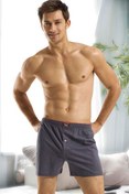 تصویر شورت مردانه پادار آزاد ترک - XL / مشکی ا underwear underwear