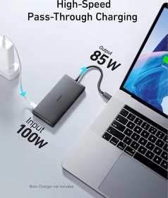 تصویر هاب 552 9-in-1 USB-C 4K HDMI مدل A8373H11 انکر Anker 552 9-in-1 USB-C 4K HDMI/A8373H11 Hub