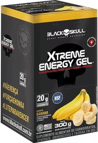 تصویر کربو ژل اکستریم انرژی 10 ساشه /30 گرم بلک اسکال Black Skull Xtreme Energy Gel 10 saches/30g