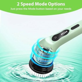 تصویر اسکرابر چرخشی الکتریکی مسن Mesen Electric Spin Scrubber