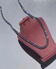 تصویر گردنبند تنیسی Tennis necklace