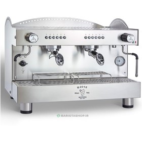 تصویر اسپرسو بیزرا مدل B2016 DE قرمز دو گروپ B2016 DE BEZZERA ESPRESSO MACHINE