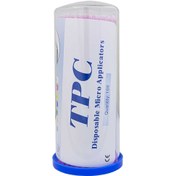 تصویر میکروبراش 100 عددی برند TPC Disposable Micro Applicators TPC