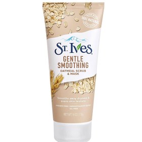 تصویر اسکراب صورت سینت ایوز St.Ives مدل GENTLE SMOOTHI حجم 170 میل St.Ives Scrub Face Gentle Smoothi 170ml