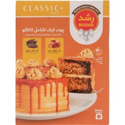تصویر پودر کیک کارامل کاکائو رشد - 500 گرم 