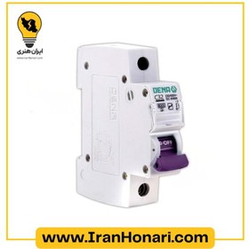 تصویر فیوز مینیاتوری تک فاز 32 آمپر دنا الکتریک Miniature Circuit Breaker 32A Dena electric