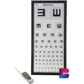 تصویر چارت بینایی سنجی کنترلی نکسومد 