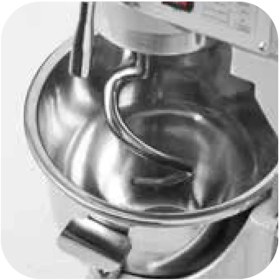 تصویر میکسر اسپیرال ۱۰ لیتری Tinder مدل Leonardo Spiral Mixer Tinder Model leonardo