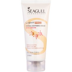 تصویر کرم روشن کننده گیاهی حاوی آربوتین سی گل ۴۰ میلی‌لیتر Seagull light pro cream 40 ml