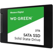 تصویر حافظه SSD اینترنال وسترن دیجیتال مدل Green WDS200T2G0A ظرفیت 2 ترابایت ا Western Digital Green WDS200T2G0AInternal SSD Drive 2TB Western Digital Green WDS200T2G0AInternal SSD Drive 2TB