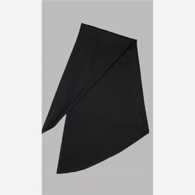 تصویر مقنعه ساده - مشکی 