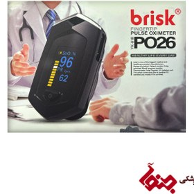 تصویر پالس اکسیمتر شارژی brisk مدل PO26 