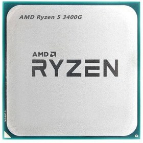 تصویر پردازنده ای ام دی Ryzen 5 3400G ۴ هسته ۸ رشته باز 