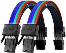 تصویر ADATA XPG Prime ARGB Extension Cable 8-pin VGA connector (ARGBXCABLE-VGA-BKCWW) 