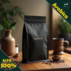 تصویر قهوه ترکیبی آلفا ۱۰۰٪ عربیکا | اسپرسو کلاسیک با طعم شکلات تلخ 