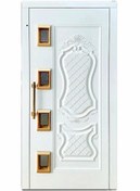 تصویر درب آسانسور لولایی مدل دیپلمات (KF650) Hinged elevator door, Diplomat model (KF650)