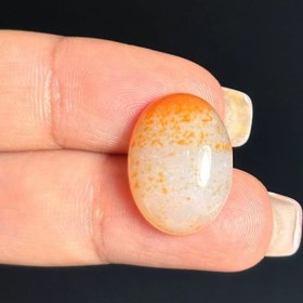 تصویر نگین سنگ عقیق معدنی کد 60006 