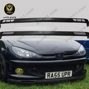 تصویر ریش سپر دو تکه دریچه دار عمودی و افقی نشکن و منعطف Strip bumper for universal car