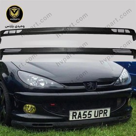 تصویر ریش سپر دو تکه دریچه دار عمودی و افقی نشکن و منعطف Strip bumper for universal car