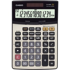 تصویر ماشین حساب کاسیو مدل DJ-240D ا Casio Calculator DJ-240D Model Casio Calculator DJ-240D Model