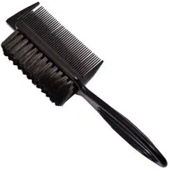 تصویر برس فید مشکی دوطرفه 