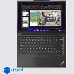 تصویر لپ تاپ لنوو 14 اینچی مدل ThinkPad E14 i7 1355U 16GB 512GB MX550 Lenovo ThinkPad E14 Gen 4 i7 1355U 16GB RAM 512GB SSD MX550