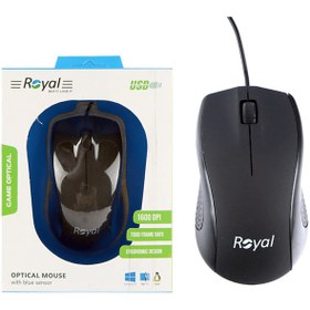 تصویر ماوس رویال مدل M-201 mouse-royal-201