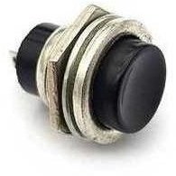 تصویر کلید فشاری BUTTON SWITCH DS 212 BLACK BUTTON SWITCH DS 212 BLACK