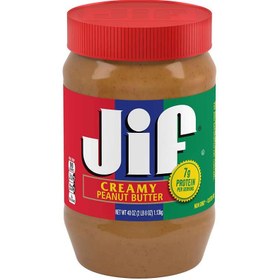 تصویر جیف - کره بادام زمینی قرمز اصلی(کارتن 12 عدد) peanut butter red jif