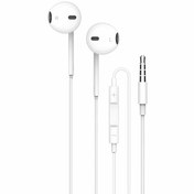 تصویر هندزفری سیمی با جک 3.5 میلی متری پورودو Porodo Stereo Earbuds 3.5mm Aux Connector 