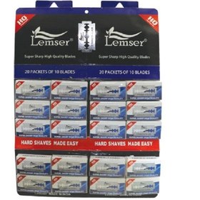 تصویر تیغ یدک لمسر مدل HQ بسته 20 عددی 