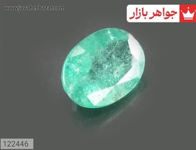 تصویر نگین زمرد زامبیا بی نظیر کد 122446 