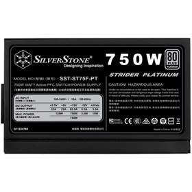 تصویر پاور 750 وات SilverStone مدل ST75F-PT 