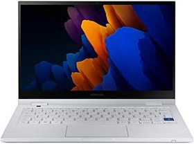 تصویر Samsung Galaxy Book Flex2 5G Intel Core i5-13.3 Inch 2-in-1 Touchscreen Laptop - Silver (UK Version) 