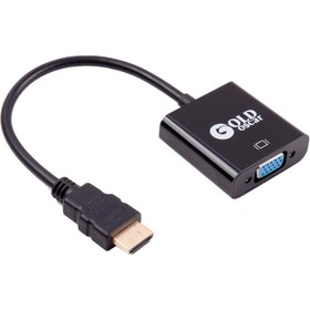 تصویر تبدیل Gold Oscar HD Conversion HDMI To VGA + کابل صدا 