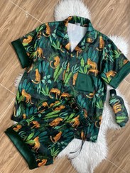 تصویر ست لباس مردانه ساتن - Xxl 