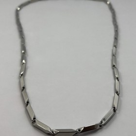 تصویر گردنبند استیل مردانه کد 22 Men's steel necklace; code 22