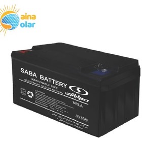 تصویر باتری یو پی اس 12 ولت 65 آمپر صبا باتری Saba Battery 12V 65Ah VRLA Battery