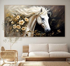 تصویر تابلو طرح اسب - ۱ 