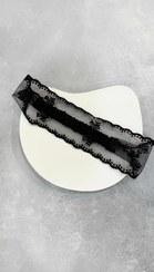 تصویر هدبند مجلسی طرح پاپیون 