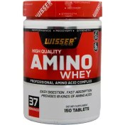 تصویر قرص آمینو وی طعم موز ویثرنوتریشن 150 عددی Wisser Amino Whey 150 Tablets