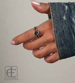 تصویر انگشتر ورشو مدل تیدا کد 00180 