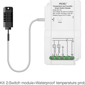 تصویر سنسور دما ضدآب یک متری تویا برند MOES 